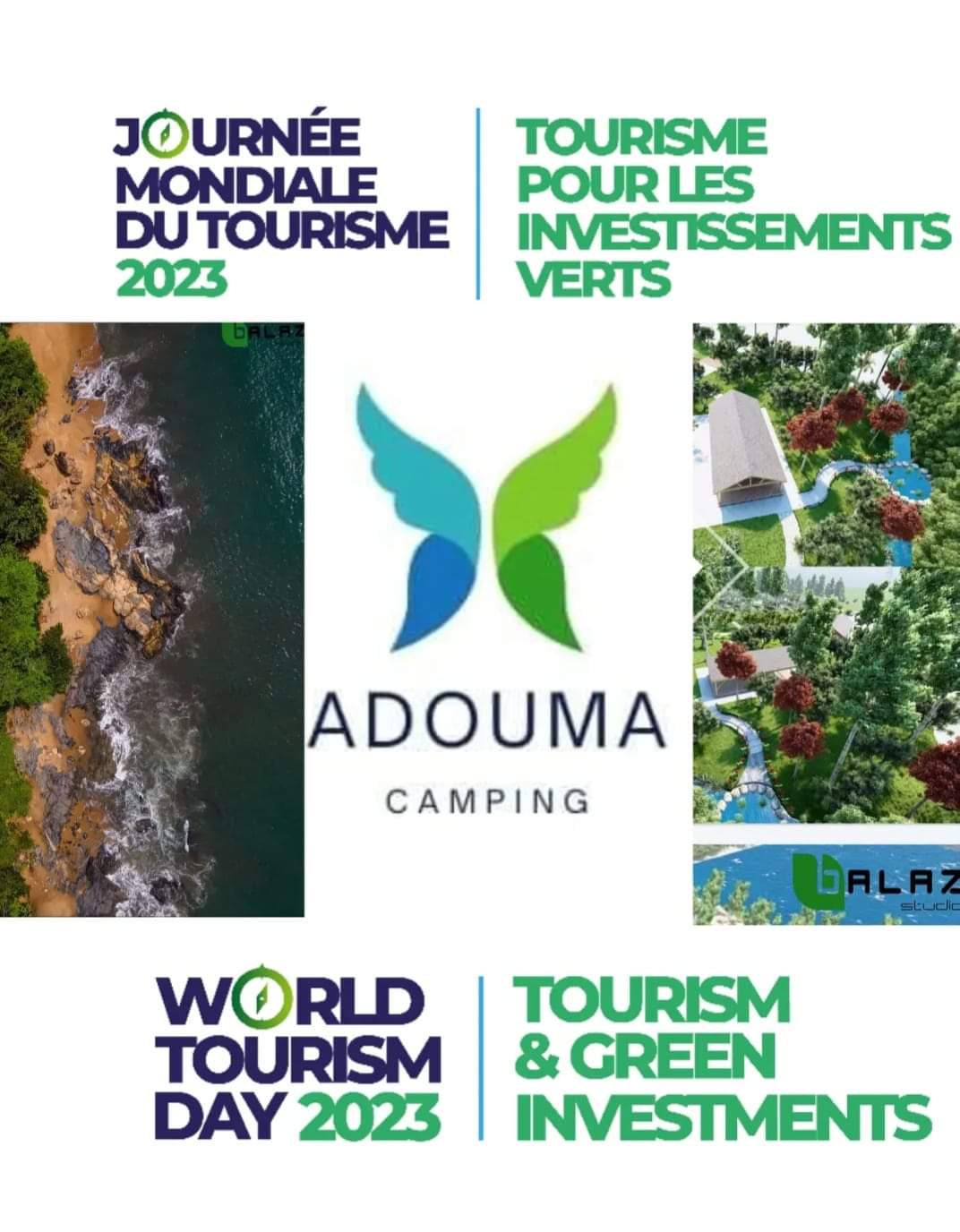 Adouma Camping : Tourisme Durable & Architecture du Paysage / Sustainable Tourism & Landscape Architecture
